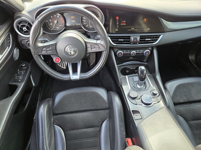 2019 Alfa Romeo Giulia Quadrifoglio - Vesuvio Gray Metallic exterior view 12