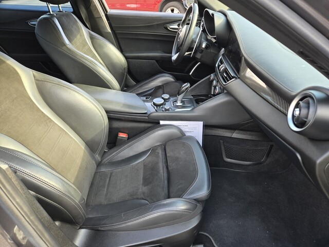 2019 Alfa Romeo Giulia Quadrifoglio - Vesuvio Gray Metallic exterior view 15