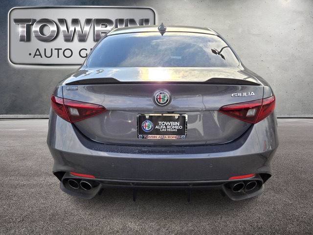 2019 Alfa Romeo Giulia Quadrifoglio - Vesuvio Gray Metallic exterior view 5