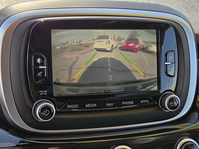 2016 Fiat 500X Lounge - Nero Cinema (Black Clear Coat) exterior view 19