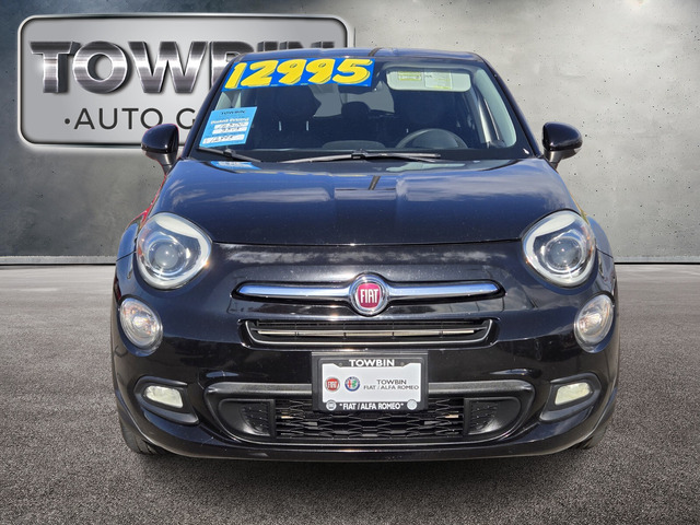 2016 Fiat 500X Lounge - Nero Cinema (Black Clear Coat) exterior view 8