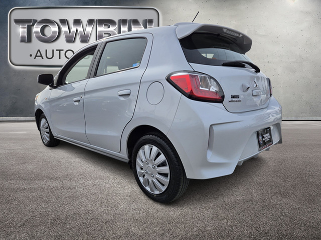 2024 Mitsubishi Mirage ES - White Diamond exterior view 6