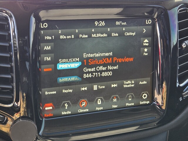 2018 Jeep Compass Altitude - Diamond Black Crystal Pearlcoat exterior view 18