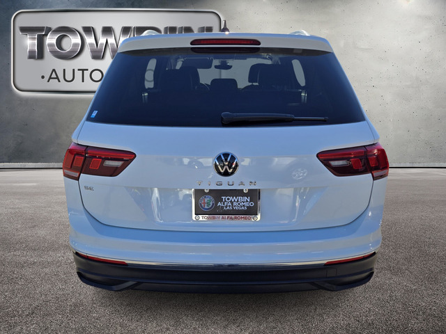 2024 Volkswagen Tiguan 2.0T SE - Pure White exterior view 5