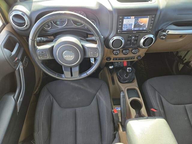 2013 Jeep Wrangler Unlimited Rubicon - Commando Green exterior view 12