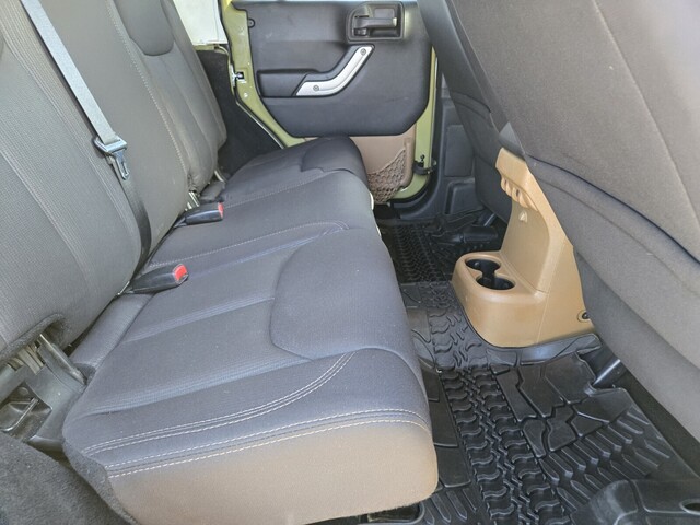 2013 Jeep Wrangler Unlimited Rubicon - Commando Green exterior view 14