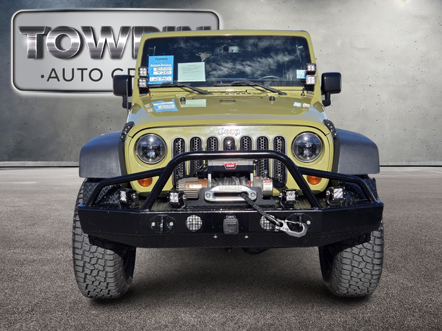 2013 Jeep Wrangler Unlimited Rubicon - Commando Green exterior view 8