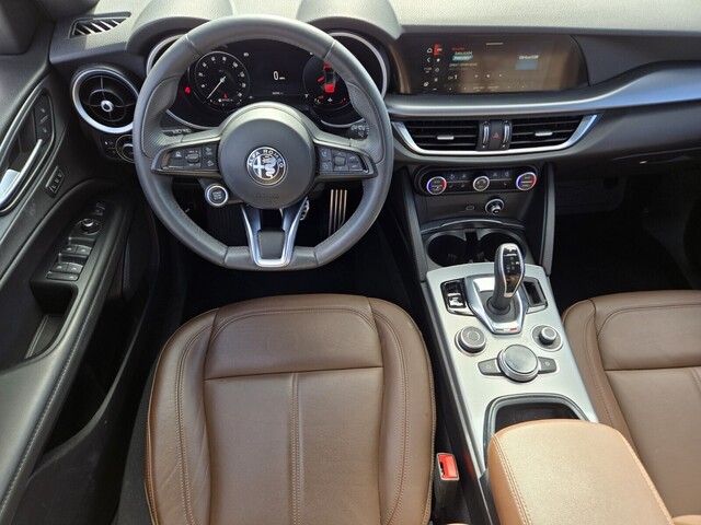 2024 Alfa Romeo Stelvio Ti - Milano White exterior view 12