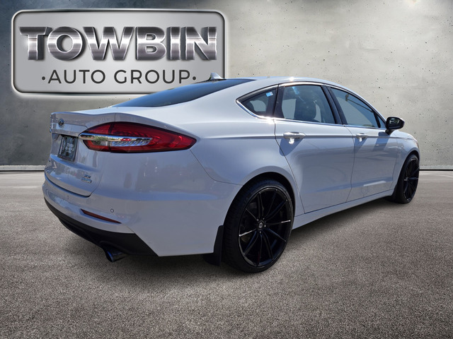 2019 Ford Fusion SE - Oxford White exterior view 4