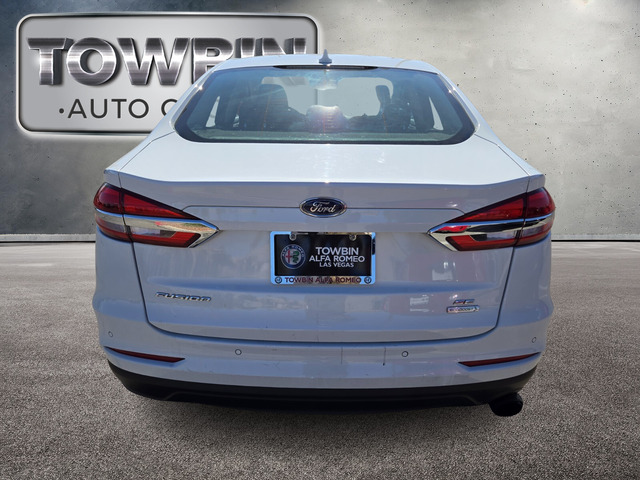2019 Ford Fusion SE - Oxford White exterior view 5