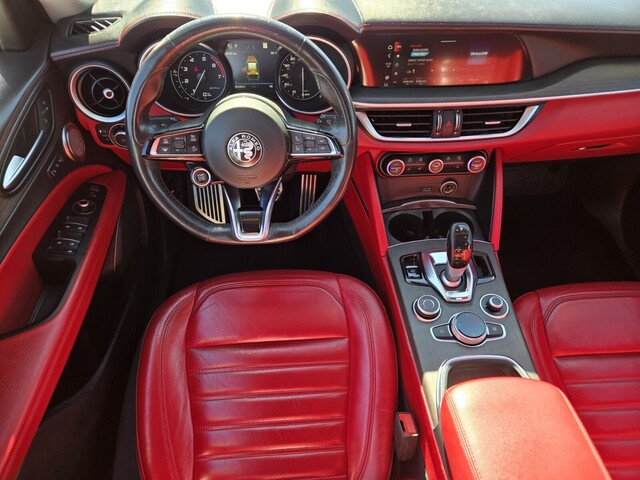 2020 Alfa Romeo Stelvio Ti - Alfa White exterior view 12