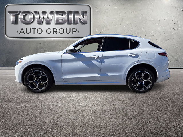 2020 Alfa Romeo Stelvio Ti - Alfa White exterior view 7