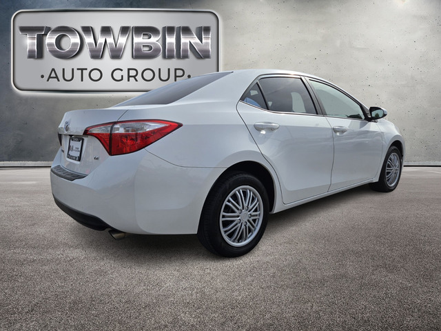 2014 Toyota Corolla LE - Super White exterior view 4
