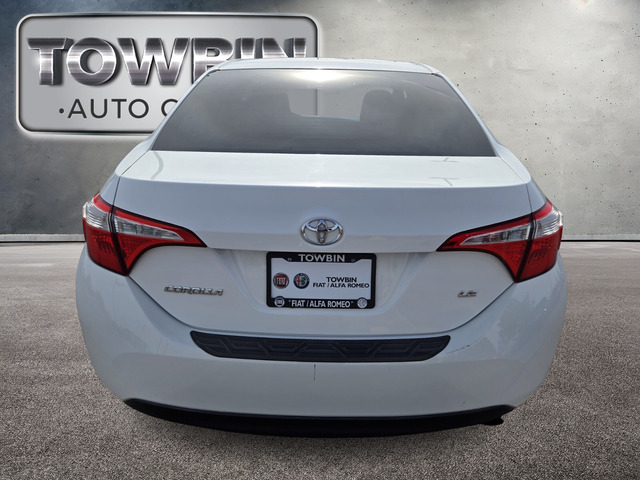 2014 Toyota Corolla LE - Super White exterior view 5