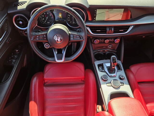 2022 Alfa Romeo Stelvio Veloce - Black Metallic exterior view 12