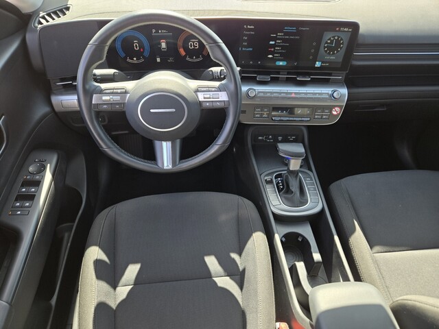 2025 Hyundai Kona SEL - White exterior view 12