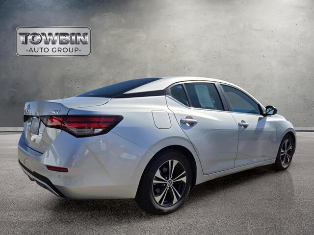 2022 Nissan Sentra SV - Brilliant Silver Metallic exterior view 4