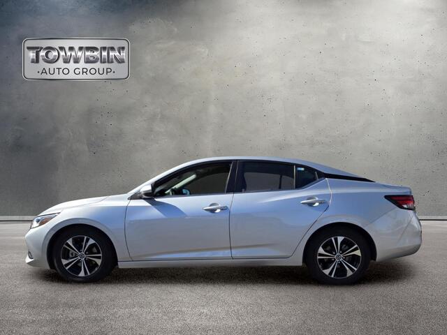 2022 Nissan Sentra SV - Brilliant Silver Metallic exterior view 7