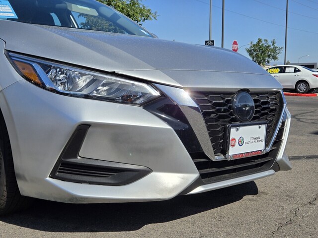 2022 Nissan Sentra SV - Brilliant Silver Metallic exterior view 8