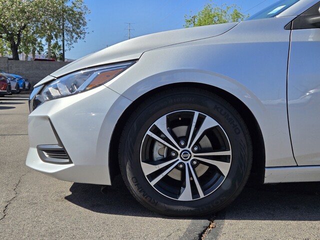 2022 Nissan Sentra SV - Brilliant Silver Metallic exterior view 9