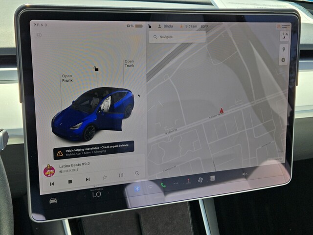 2021 Tesla Model Y Long Range - Deep Blue Metallic exterior view 19