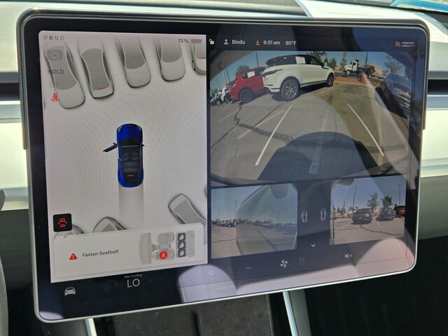 2021 Tesla Model Y Long Range - Deep Blue Metallic exterior view 20