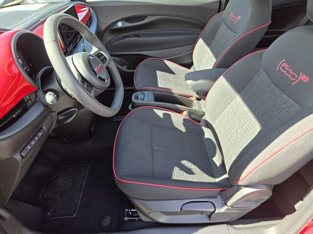 2024 Fiat 500e Battery Electric - Red by (Red) exterior view 10