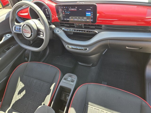 2024 Fiat 500e Battery Electric - Red by (Red) exterior view 15
