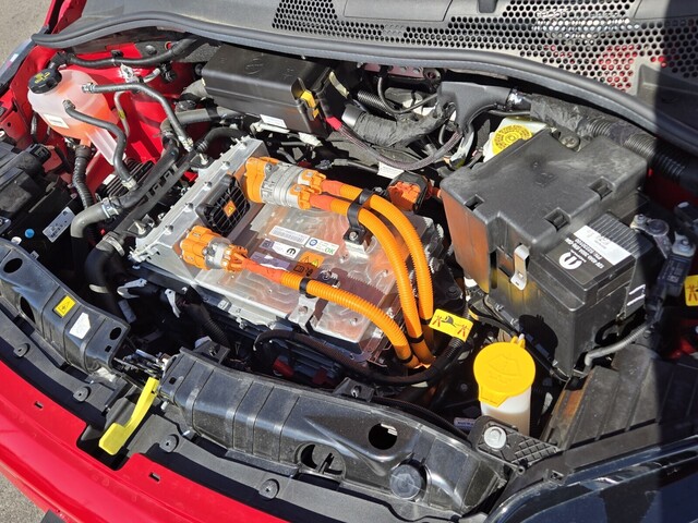 2024 Fiat 500e Battery Electric - Red by (Red) exterior view 16