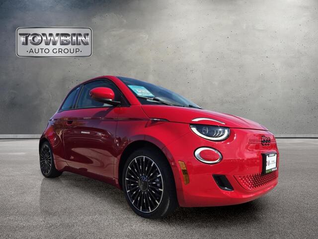 2024 Fiat 500e Battery Electric - Red by (Red) exterior view 2