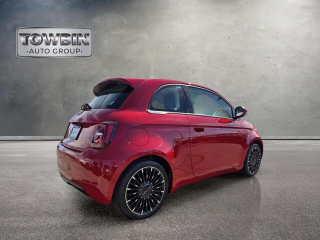 2024 Fiat 500e Battery Electric - Red by (Red) exterior view 4
