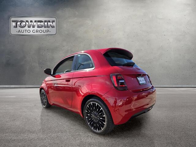 2024 Fiat 500e Battery Electric - Red by (Red) exterior view 6