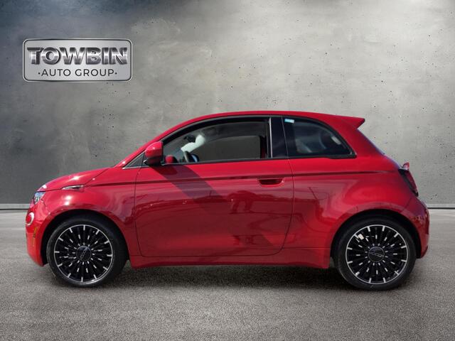 2024 Fiat 500e Battery Electric - Red by (Red) exterior view 7