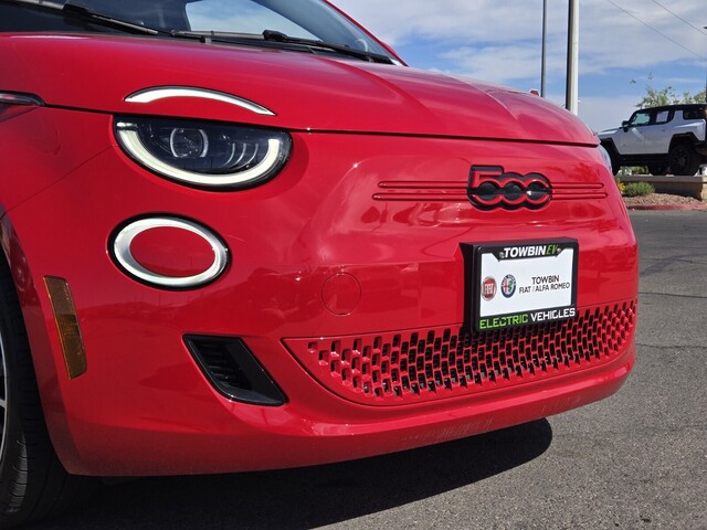 2024 Fiat 500e Battery Electric - Red by (Red) exterior view 8