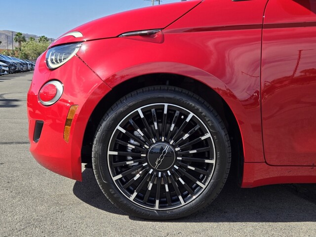 2024 Fiat 500e Battery Electric - Red by (Red) exterior view 9