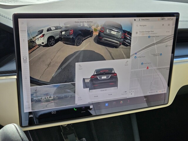 2022 Tesla Model X Plaid - Midnight Silver Metallic exterior view 19