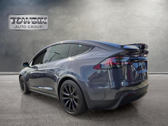 2022 Tesla Model X Plaid - Midnight Silver Metallic exterior view 6