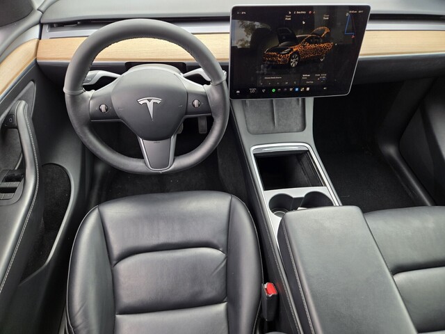 2023 Tesla Model Y Long Range - Midnight Silver Metallic exterior view 12