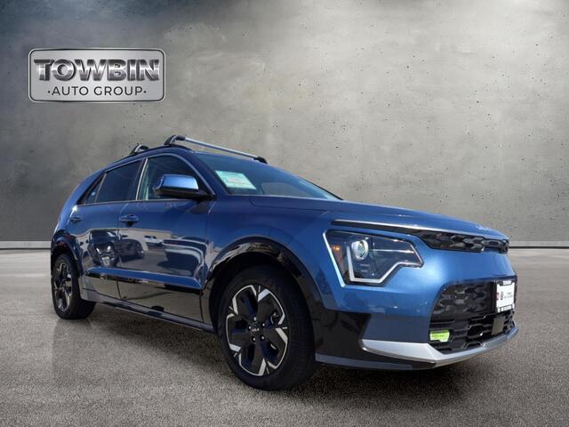 2023 Kia Niro EV Wind - Mineral Blue exterior view 2