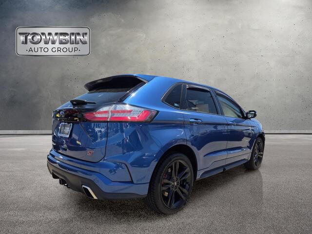 2019 Ford Edge ST - Blue Metallic exterior view 4