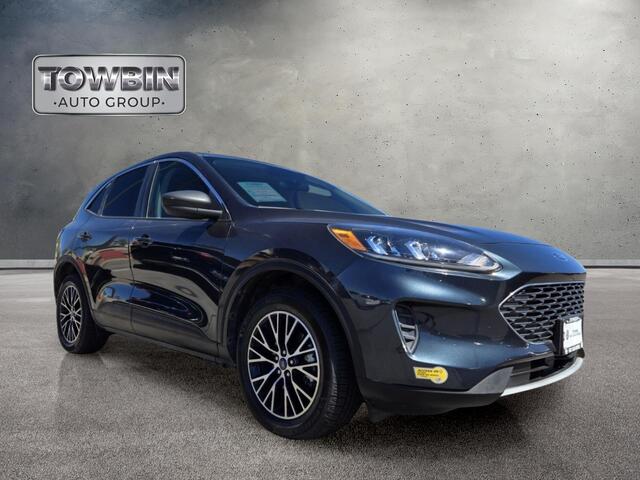 2022 Ford Escape Plug-In Hybrid SE - Blue Metallic exterior view 2