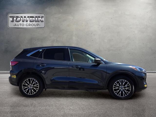 2022 Ford Escape Plug-In Hybrid SE - Blue Metallic exterior view 3