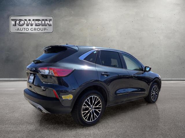 2022 Ford Escape Plug-In Hybrid SE - Blue Metallic exterior view 4