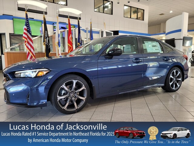 New 2026 Honda CIVIC SEDAN HYBRID SPORT TOURING CVT in JACKSONVILLE, FLORIDA