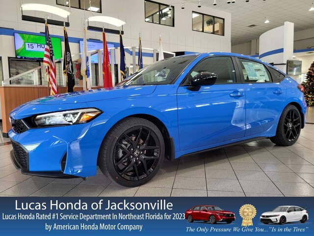 New 2026 Honda Civic Hatchback SPORT CVT in JACKSONVILLE, FLORIDA