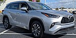 Used 2022 TOYOTA HIGHLANDER XLE in LAUDERHILL, FLORIDA