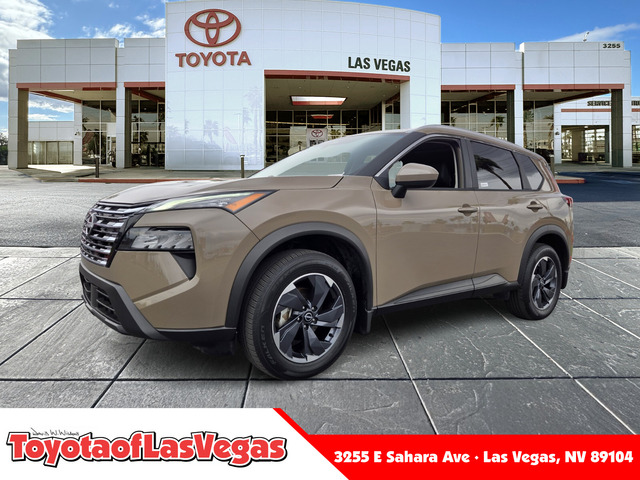 Baja Storm Metallic 2024 Nissan Rogue SV FWD SUV / Crossover Front-Wheel Drive Continuously Variable Transmission