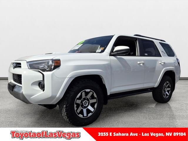 Super White 2021 Toyota 4Runner TRD Off-Road 4WD SUV / Crossover Four-Wheel Drive Automatic