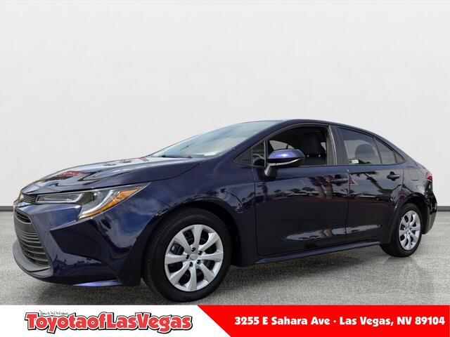 Blueprint 2025 Toyota Corolla LE FWD Sedan Front-Wheel Drive Continuously Variable Transmission