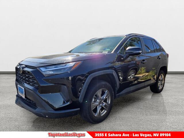 Midnight Black Metallic 2022 Toyota RAV4 XLE FWD SUV / Crossover Front-Wheel Drive 8-Speed Automatic